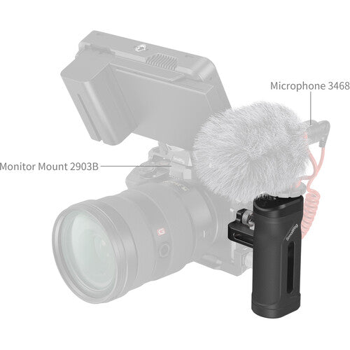 SmallRig Lightweight Mini Side Handle with Dual 1/4 SmallRig Lightweight Mini Side Handle with Dual 1/4